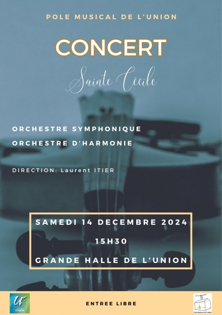 Concert de la Sainte Cécile - Pôle Musical de l'Union